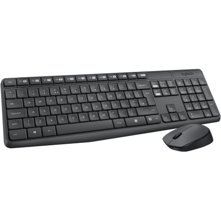 Logitech MK235 Combo sans fil – Clavier + Souris | Durée 36 mois
