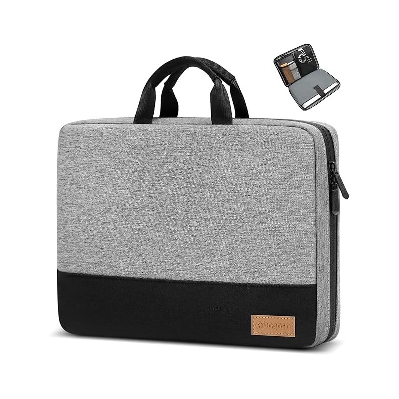 Sacoche Laptop 13–17″ • Housse Rempli + Poche Accessoires