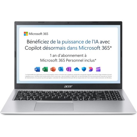 Acer Aspire 1 A115‑32 C3AK | 15,6″ FHD, Celeron N4500, 4 Go/128 Go