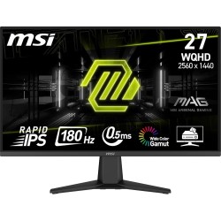 MSI MAG 275QF – Écran Gaming 27″ WQHD 180 Hz Rapid IPS