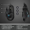 Logitech G502 HERO – Souris Gamer Filaire Haute Précision