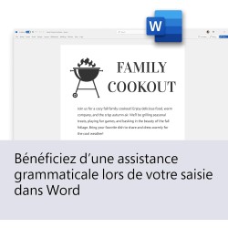 Clé d’activation Microsoft Office Famille envoyée par email