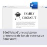 Clé d’activation Microsoft Office Famille envoyée par email